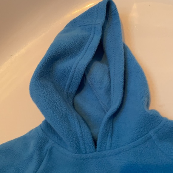 Wonder Kids blue fleece hoodie boys girls 4T jr varsity unisex jacket top - Picture 5 of 12